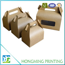 Take Away PVC Window Kraft Food Box